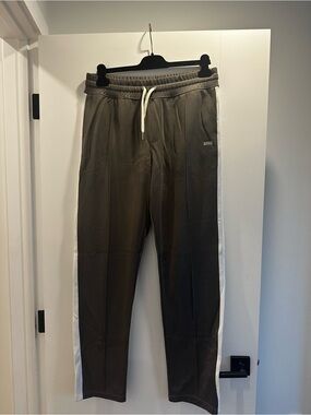 Ami Alexandre Mattiussi Track Pants with White Side Stripes